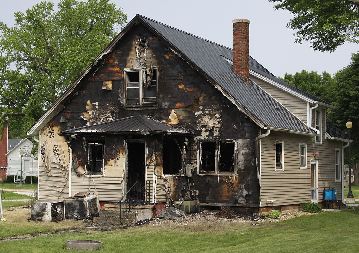 Fire damages Cascade home